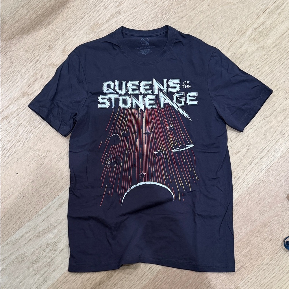 Queens of the Stone Age Black Graphic T-Shirt